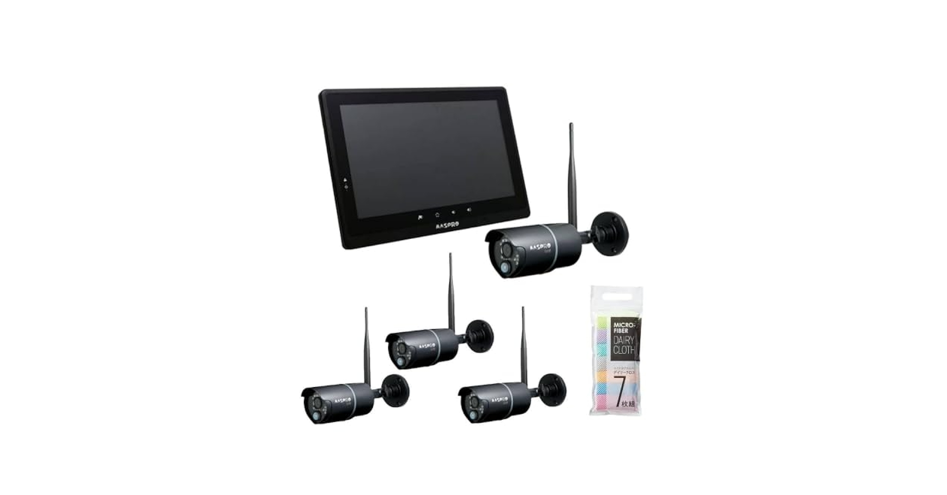 Amazon.co.jp: マスプロ電工 防犯カメラ モニター＆ワイヤレスHD